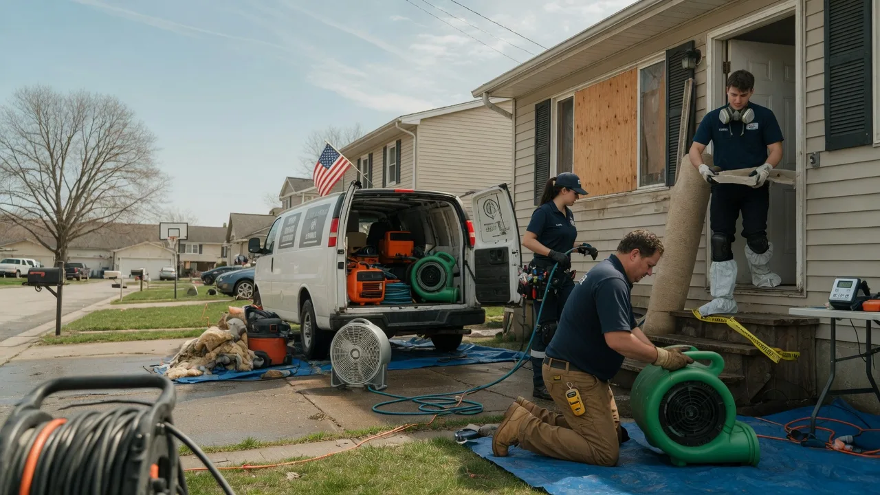 Water Damage Restoration in Grayville, IL near me